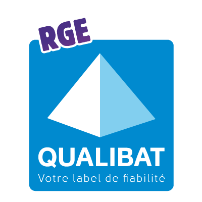 Logo RGE Qualibat, DRMS MENUISERIE, menuisier à La Crèche